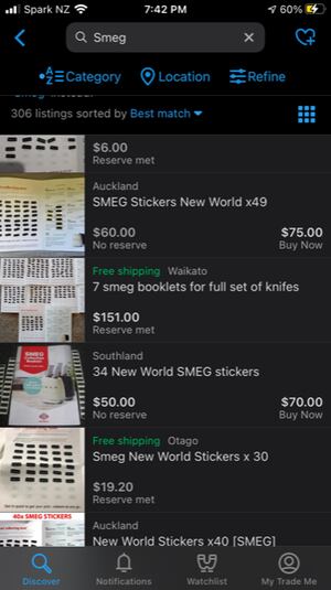 SMEG frenzy: Stickers, knife sets selling for insane prices on TradeMe - NZ  Herald