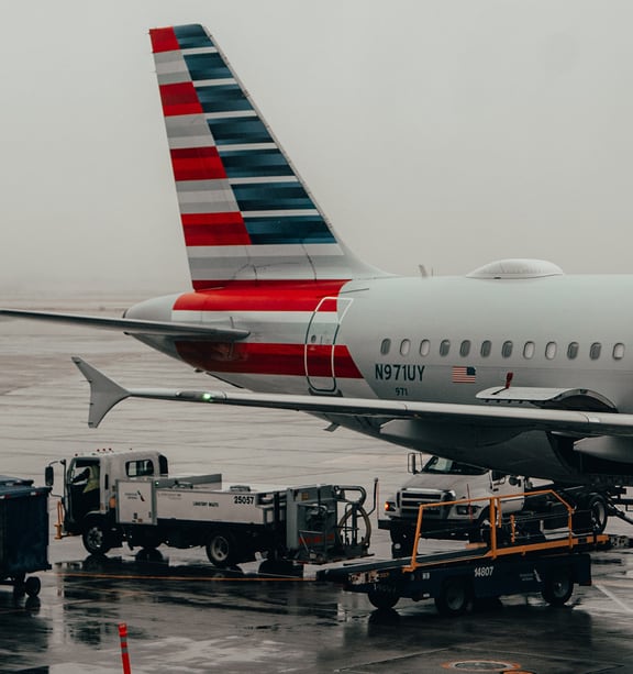 American Airlines passenger's luggage run over by truck after being forced  to gate-check