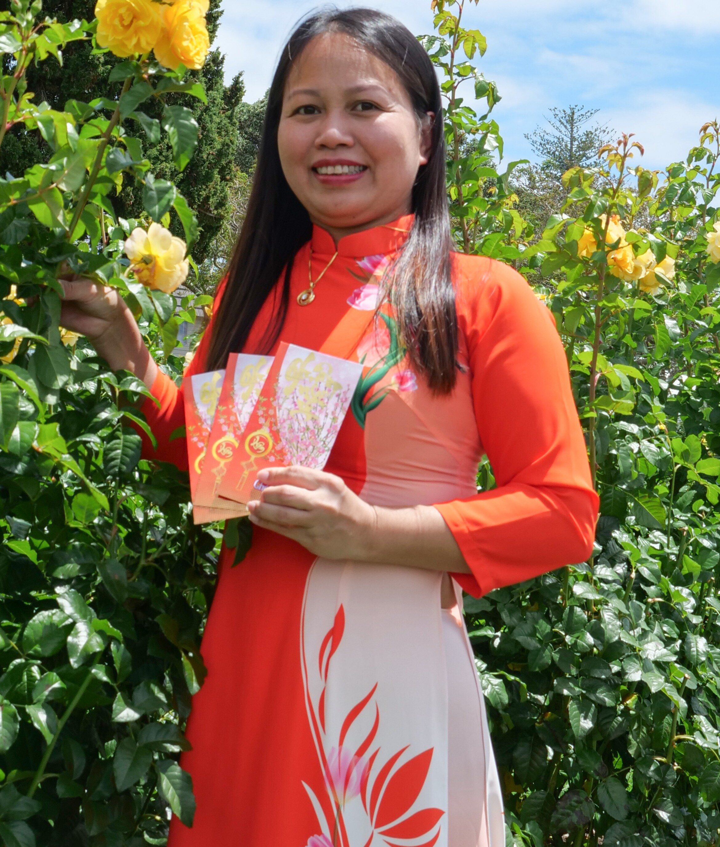 One of the organisers, of the Vietnamese Lunar New Year event Cathy Thao.