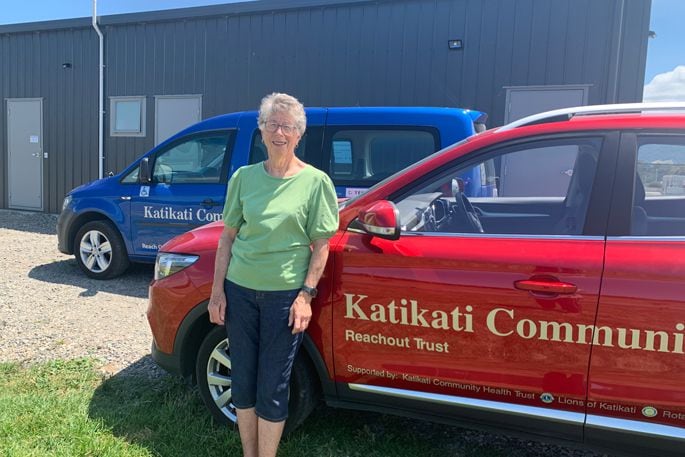 Leslie Ruf, of Katikati Community Van Service.