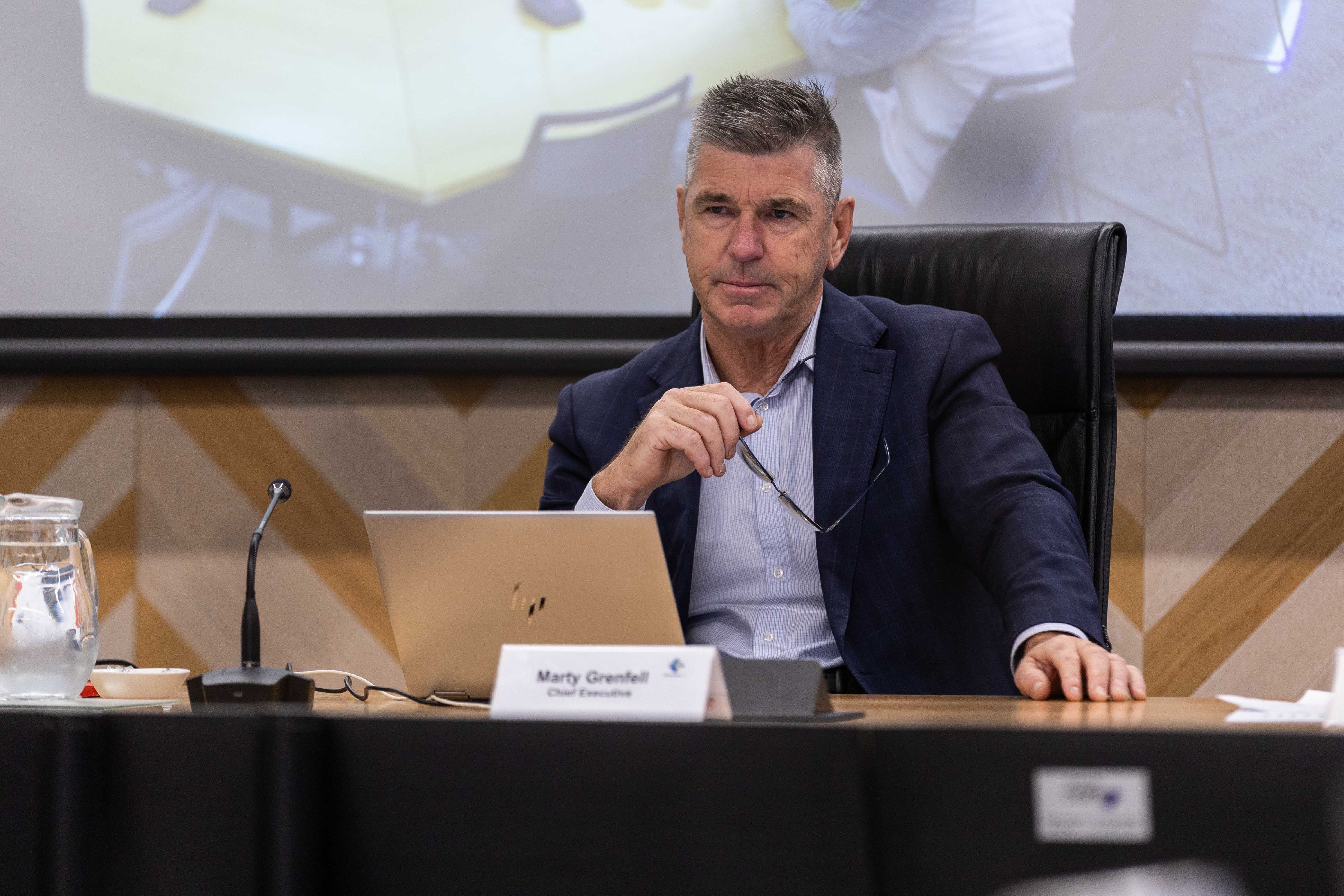 Tauranga City Council chief executive Marty Grenfell. Bay of Plenty Times photo / Alex Cairns