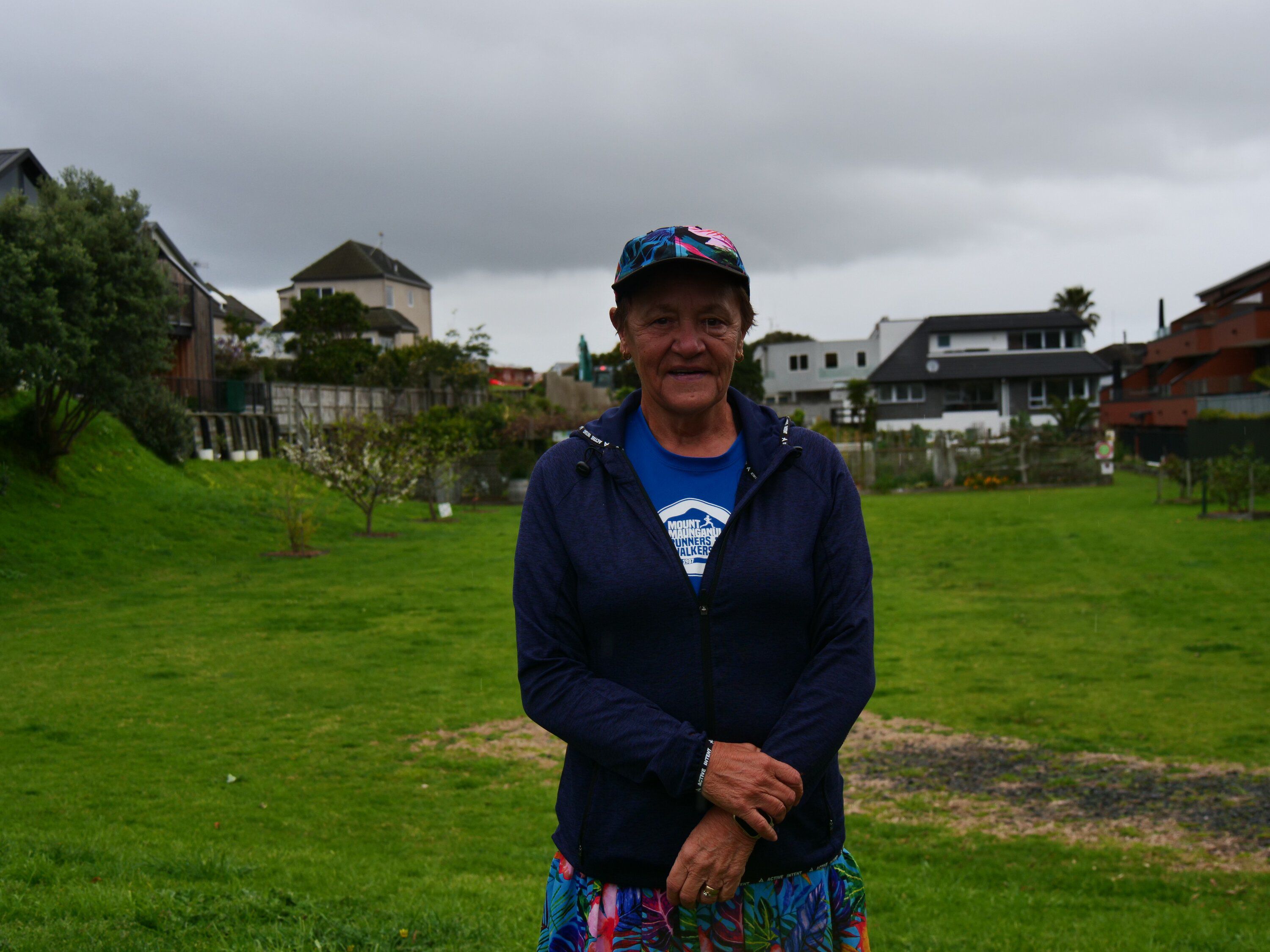 Lindsey Girven of the Mount Maunganui Runners and Walkers Club gets ready for Round Rarotonga Road Race on September 19. Photo/ Tom Eley.