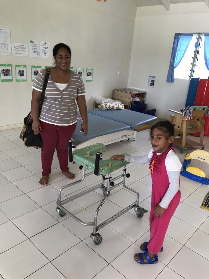 The Mango Tree provides specialised donated equipment to those who need it, including wheelchairs and walkers. Photo: supplied.