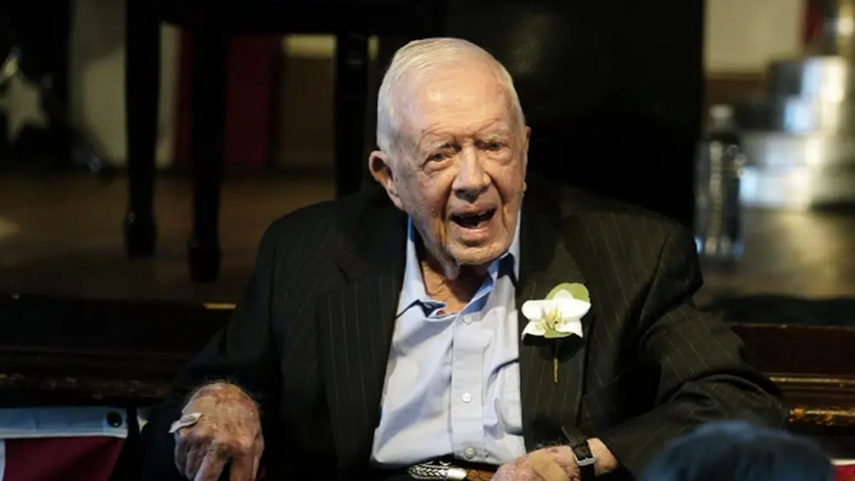 Former US President Jimmy Carter in hospice care