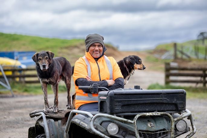 Former Steamers captain Wayne Ormond is now farming near Taupō.  Photo by Jamie Troughton/Dscribe Media.