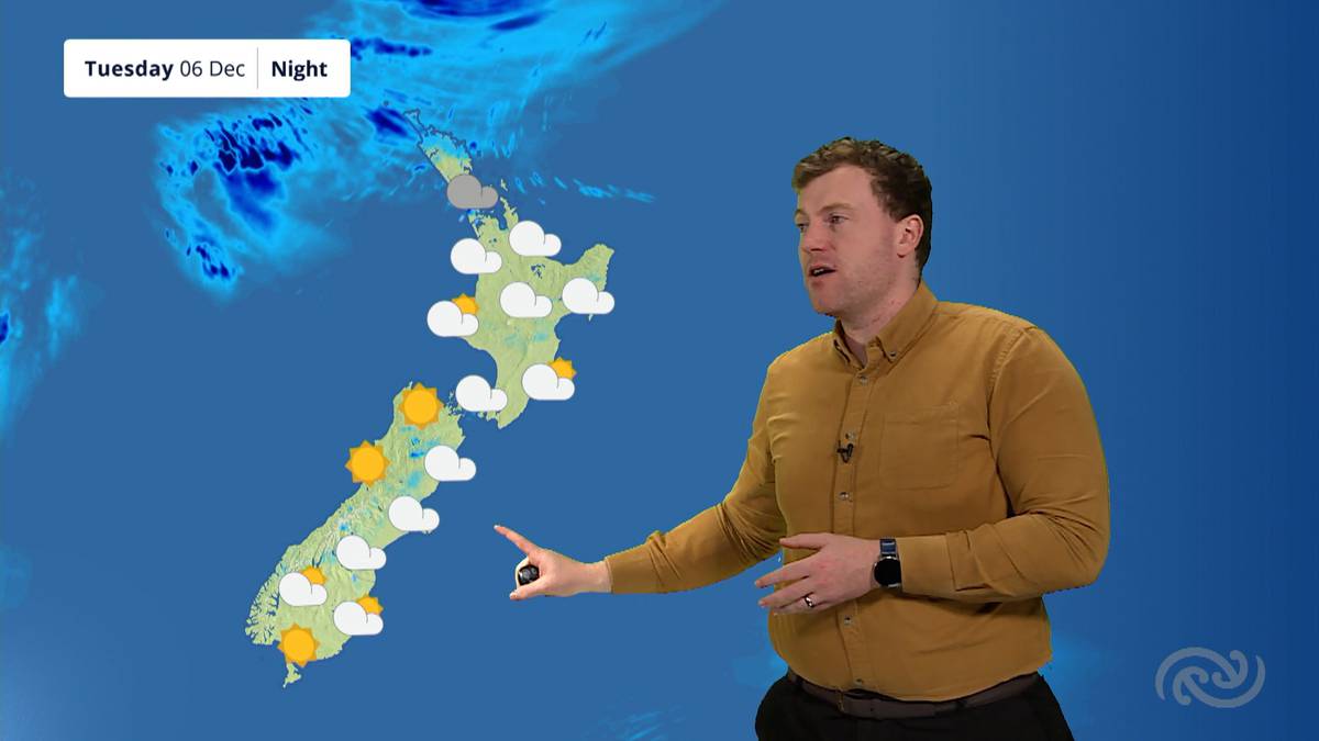 MetService National weather December 6th7th NZ Herald