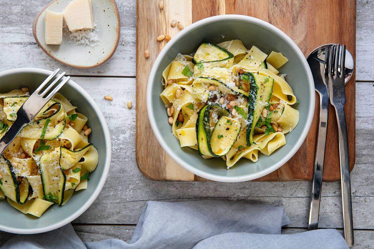 Courgettes, Truffle Oil & Parmesan Make For A Rich, No-Fuss Pasta - NZ  Herald
