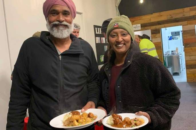 Harvest Church Te Puke community dinners. Photo supplied