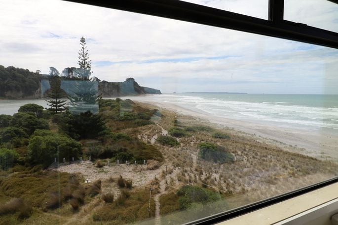 Lifeguards now have a view towards the Waihi Estuary entrance.