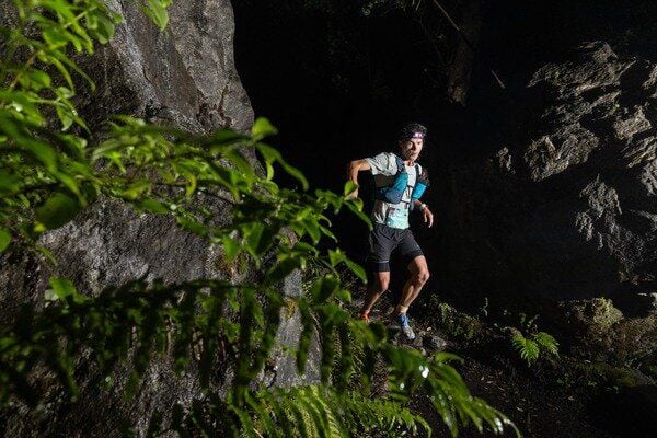  Sam Havery on his way to finishing second in last year's TMiler. Photo / 
Graeme Murray