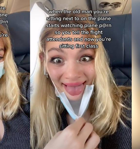After Flight - Woman moved to first class after passenger starts watching porn on flight -  NZ Herald