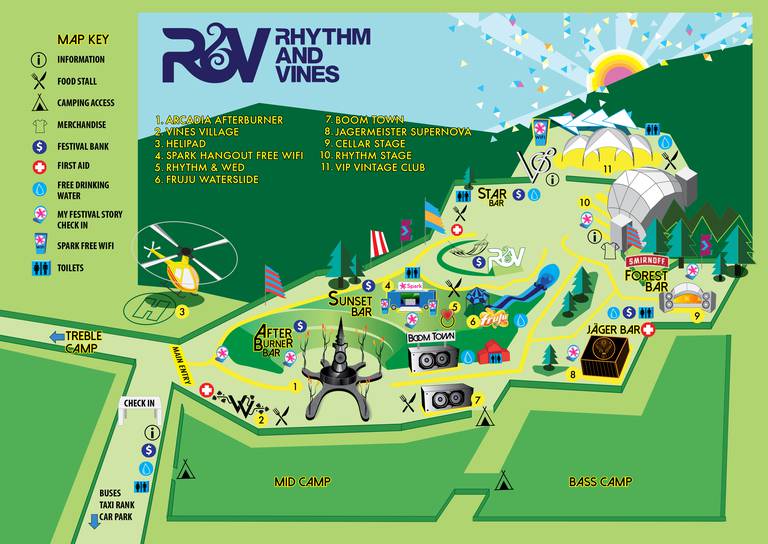 Tour news Rhythm & Vines map, timetable released NZ Herald