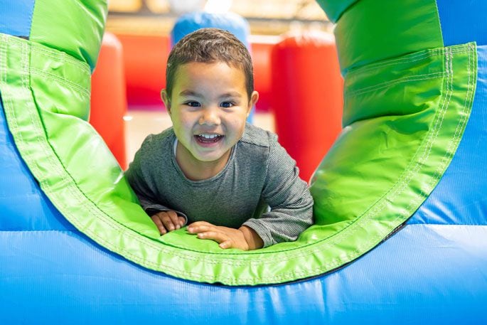 Each year there are more than 17,000 visits to Tumble Time sessions at Mercury Baypark Arena in Mount Maunganui and Queen Elizabeth Youth Centre.