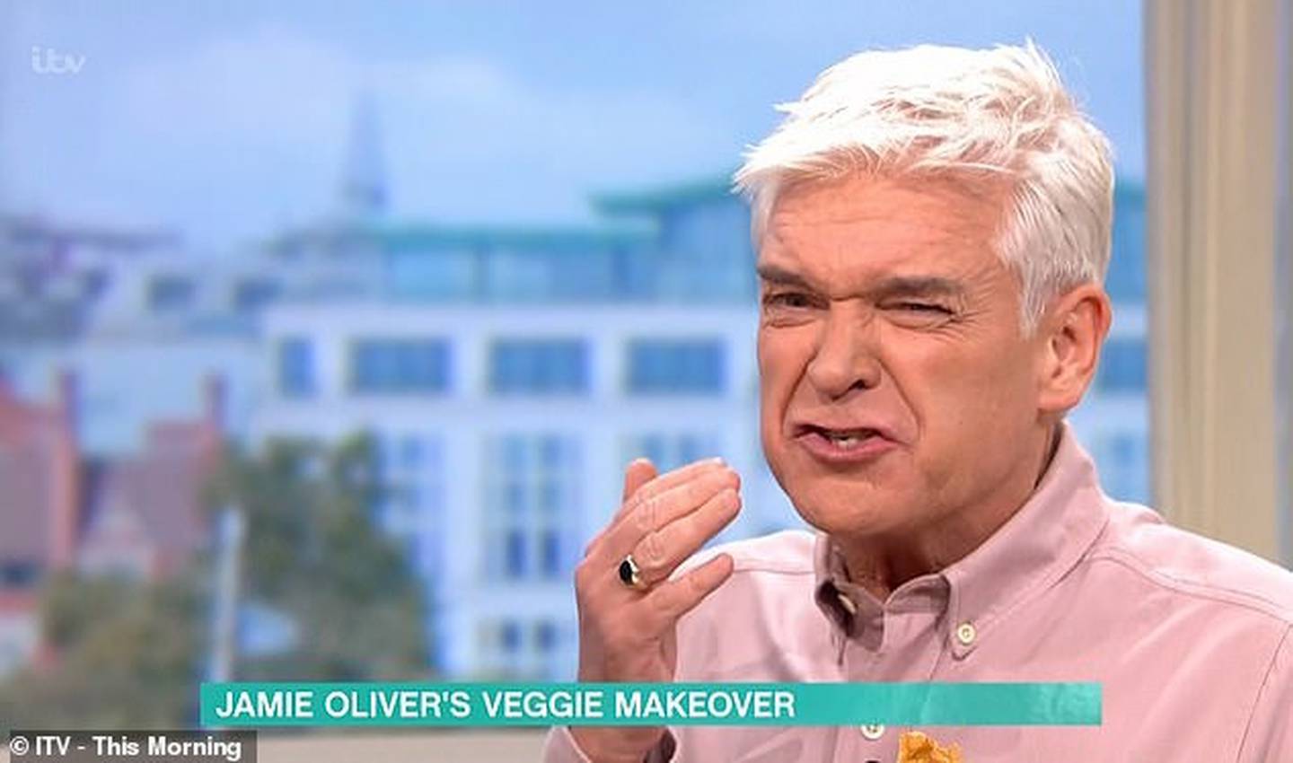 Jamie Oliver branded a filthy pervert on breakfast show pic