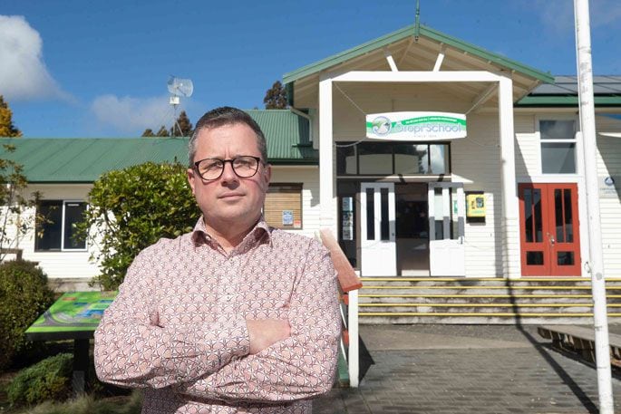 Ōropi School principal Andrew King. Photo / John Borren