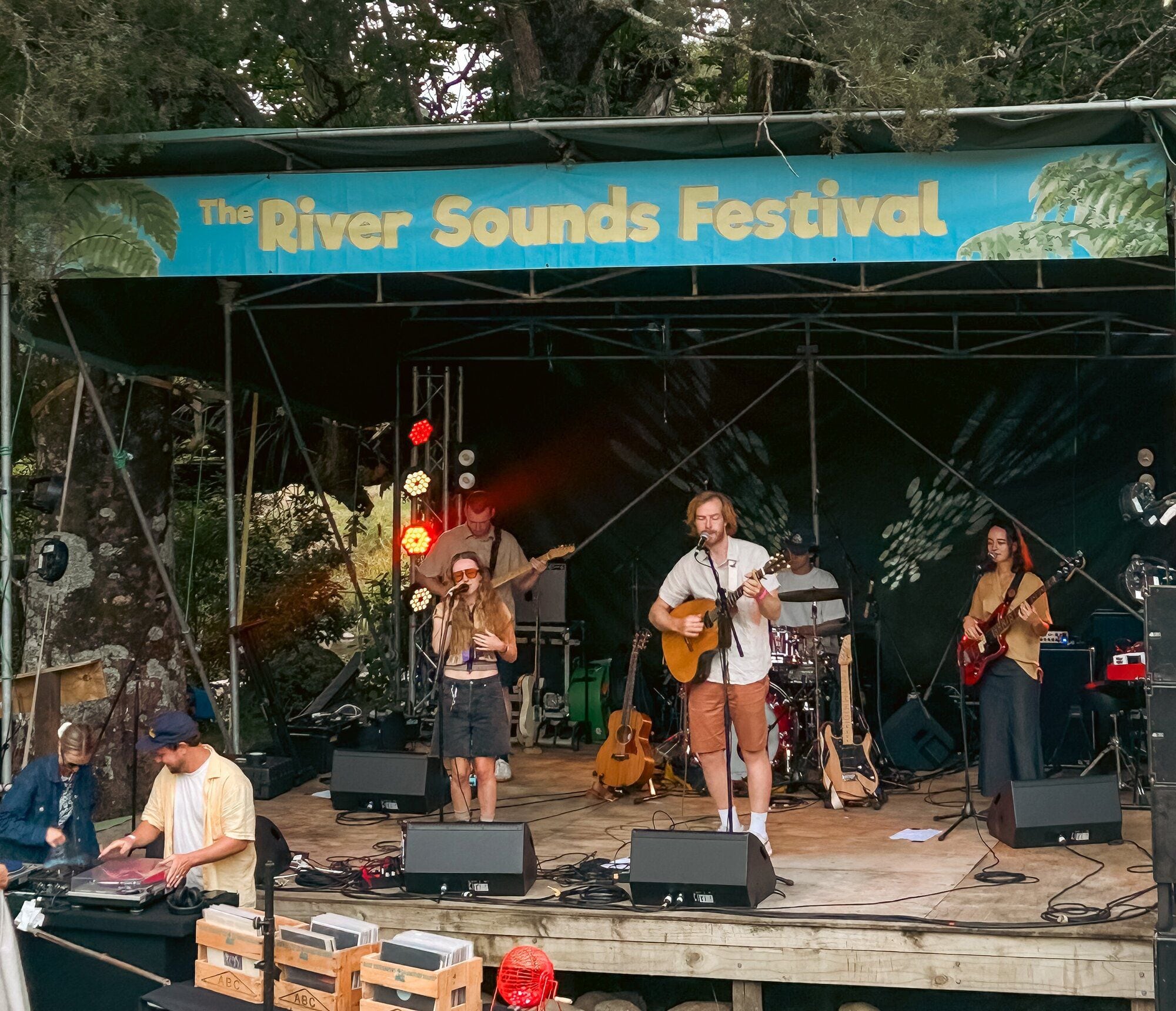  Marmalade performs at the River Sounds Festival. Photo / Whitney Lee