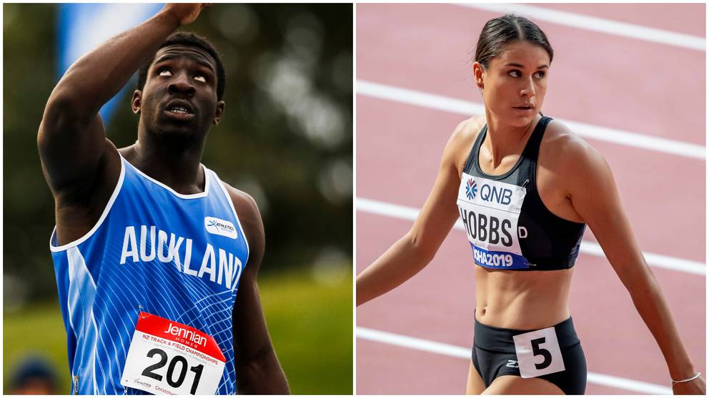 Tokyo Olympics 2020: Kiwi sprinters Eddie Osei-Nketia and Zoe Hobbs ...