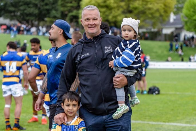 Bay of Plenty Steamers coach Richard Watt at the Auckland game.