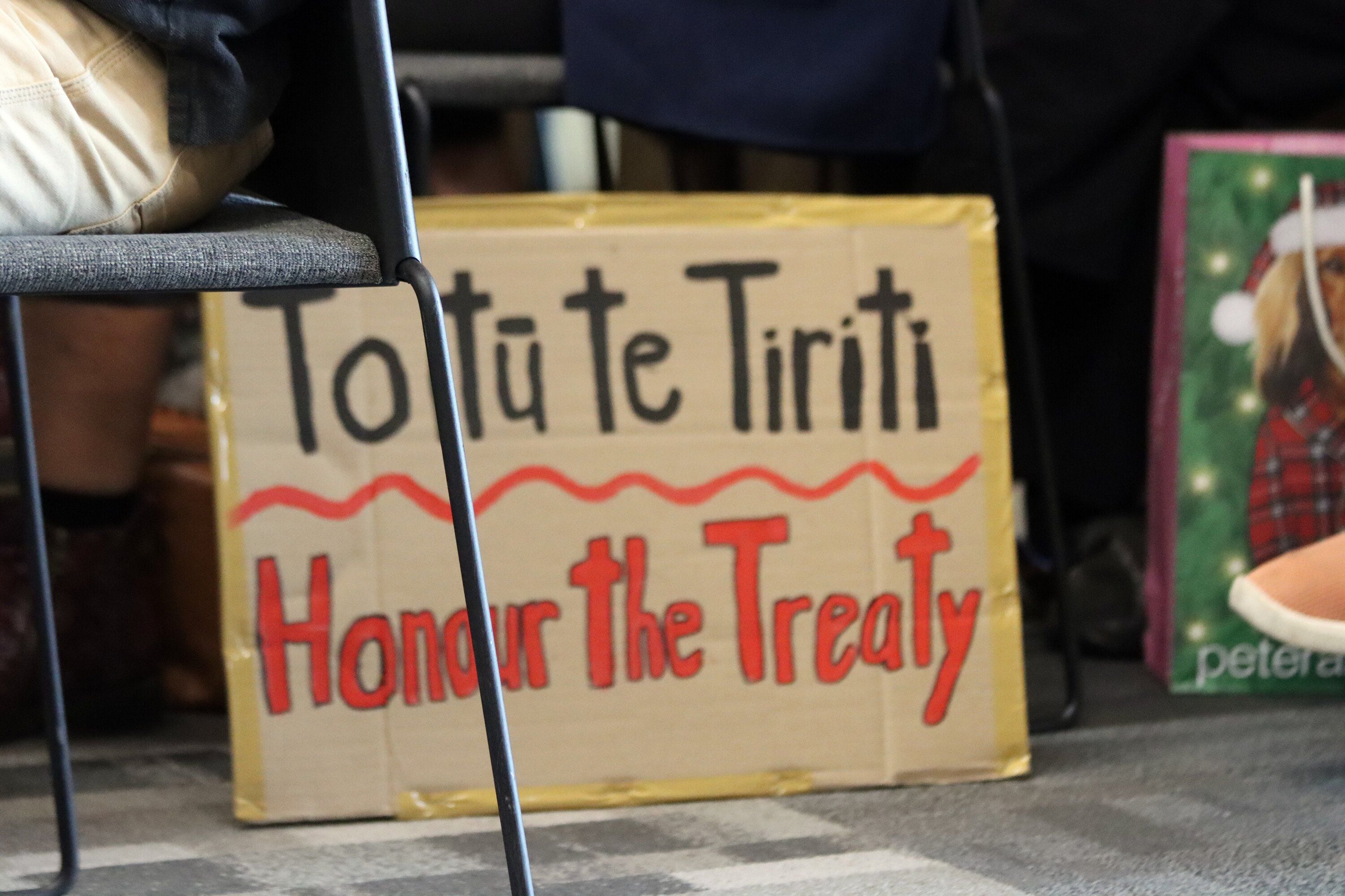  Public gallery of a Tauranga City Council meeting on 10 December 2024. Council was discussing the appointment of tangata whenua appointments to council committees. Photo / Alisha Evans