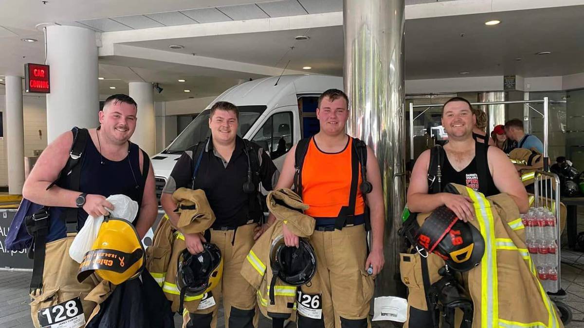 Dannevirke firefighters take on the Sky Tower challenge NZ Herald