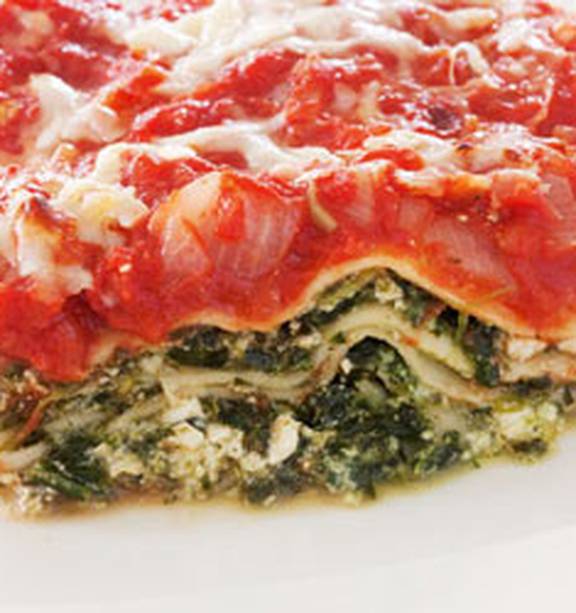 Cottage cheese and spinach lasagne - NZ Herald