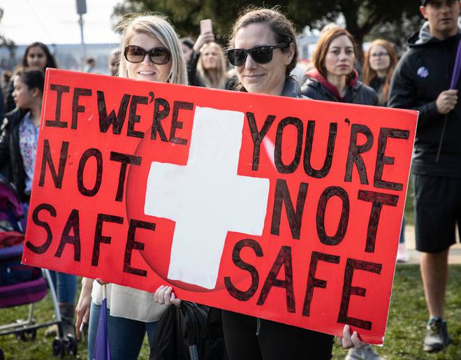Hospitals Around Country Get Through Difficult Situation During Nurses Strike Nz Herald