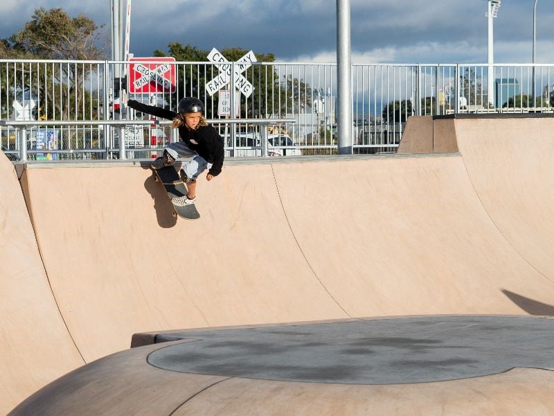 Anne Tolley said the Mount destination skatepark epitomises what the commission achieved in Tauranga.