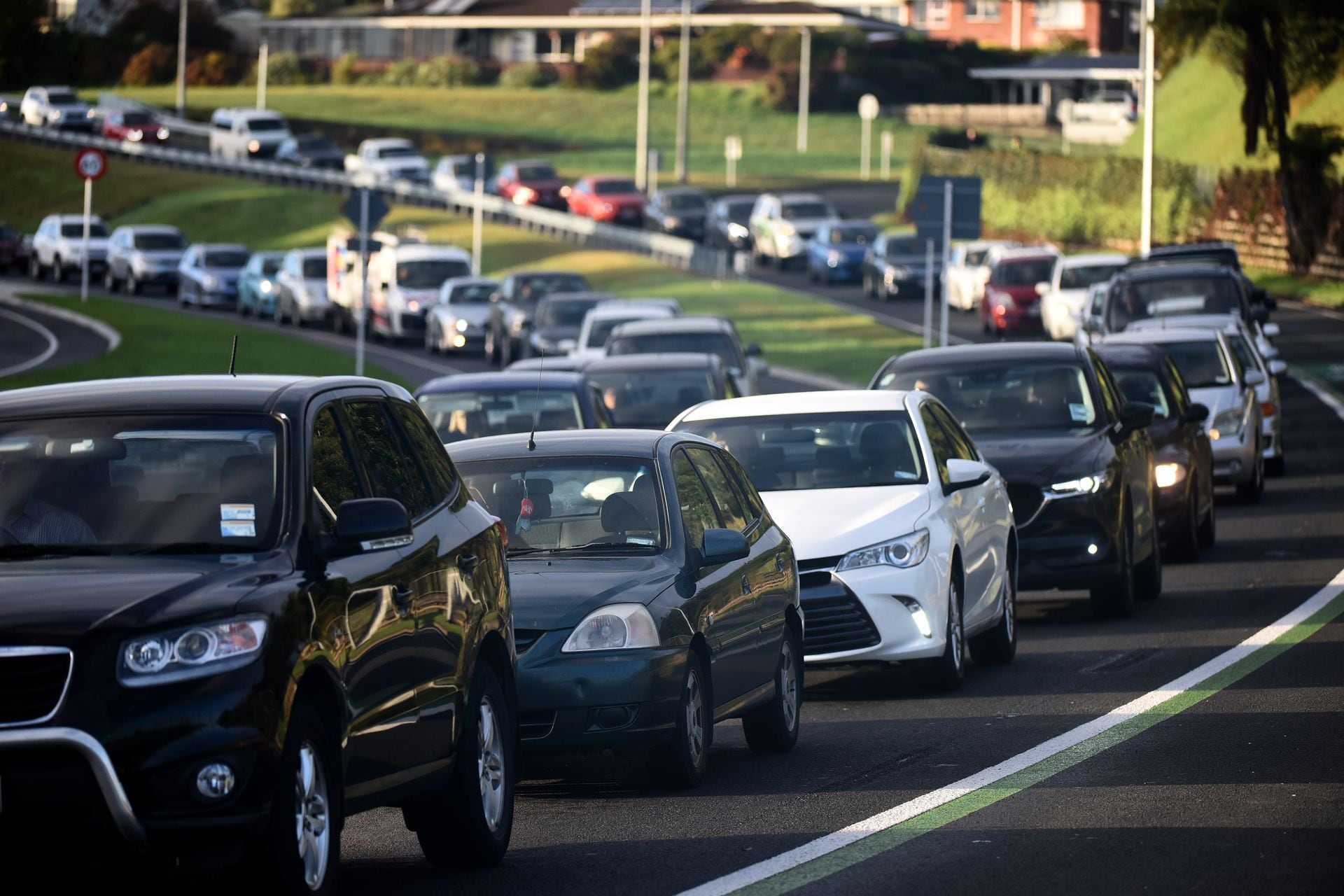 The 15th Ave Turret Rd improvement project aimed at easing congestion was not included for fast-tracking. Photo / George Novak