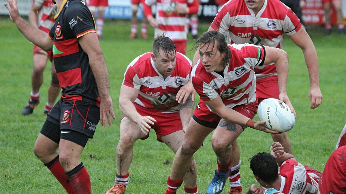 Rain and rugby: Red and Whites vs Waihi - NZ Herald
