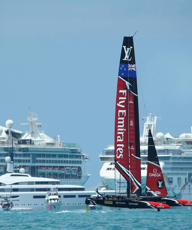 America's Cup: Dry laps in the Mule
