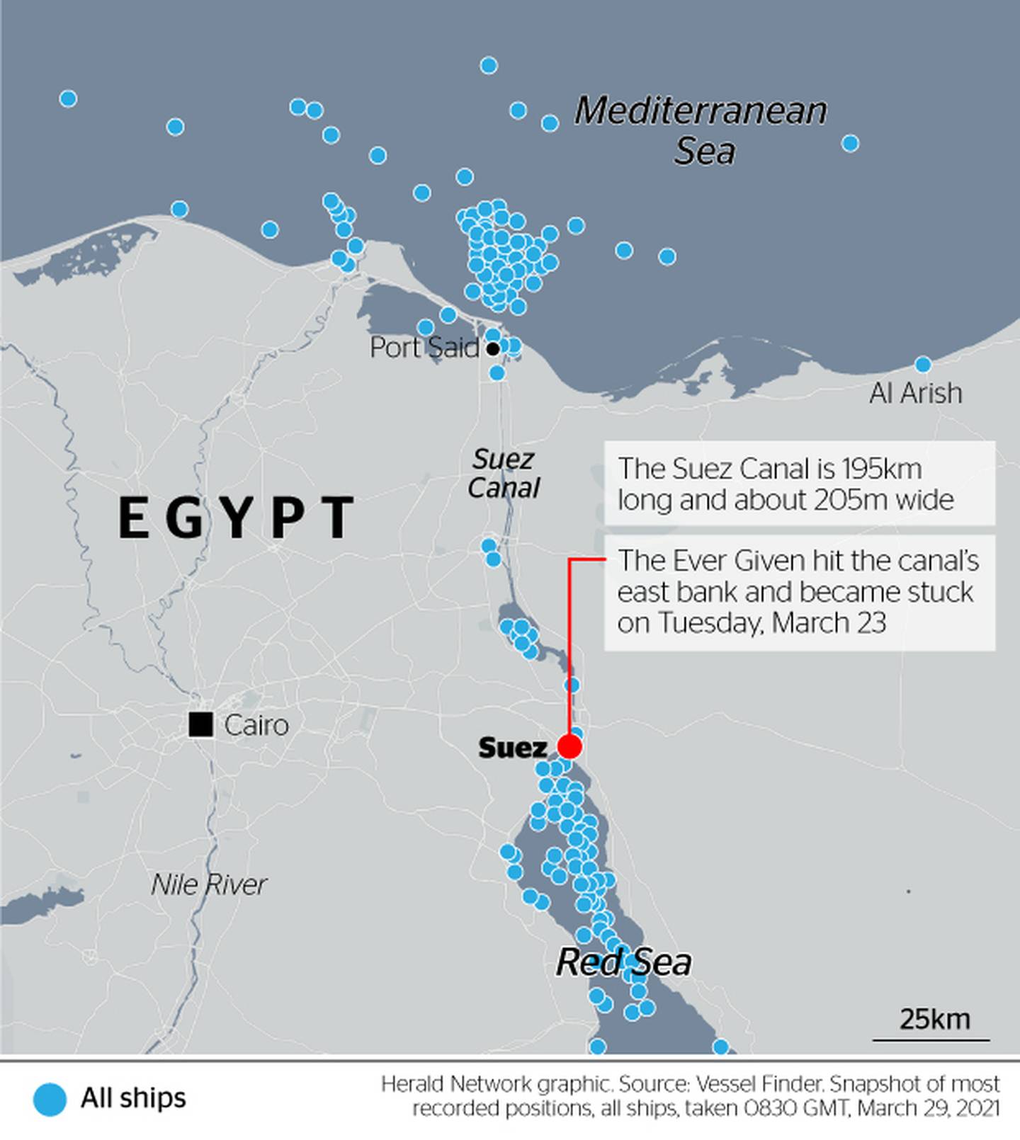 Suez Canal blockage Egyptian officials seize Ever Given over 1.27b