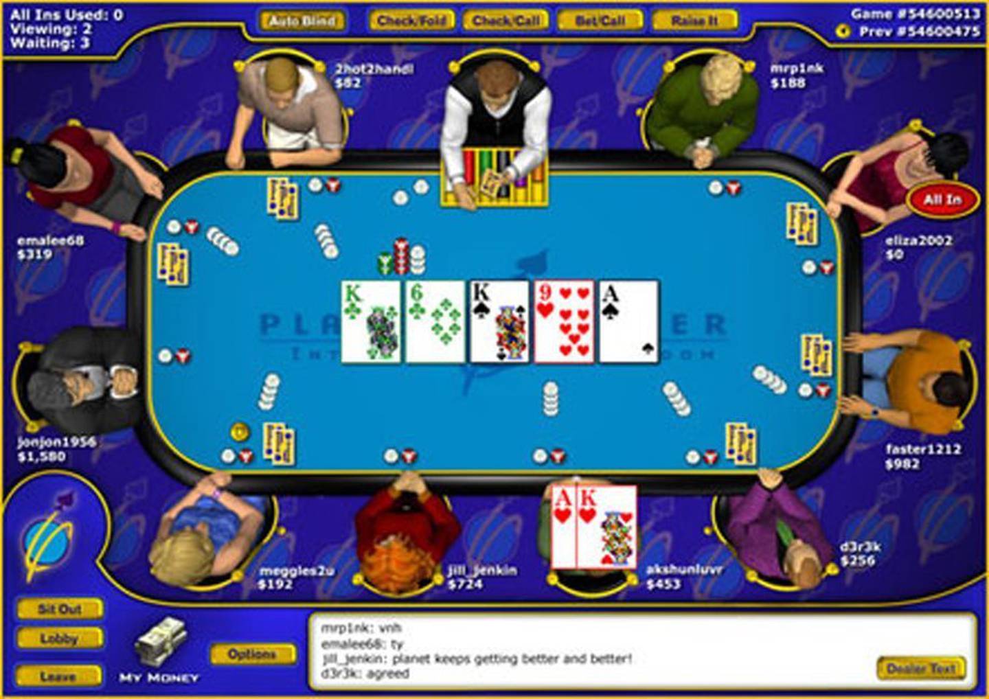 online virtual poker with friends