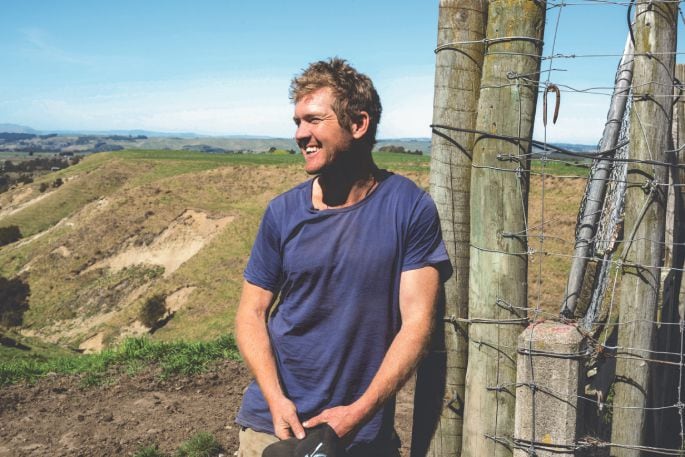 Hawke’s Bay deer farmer Harry Gaddum. 