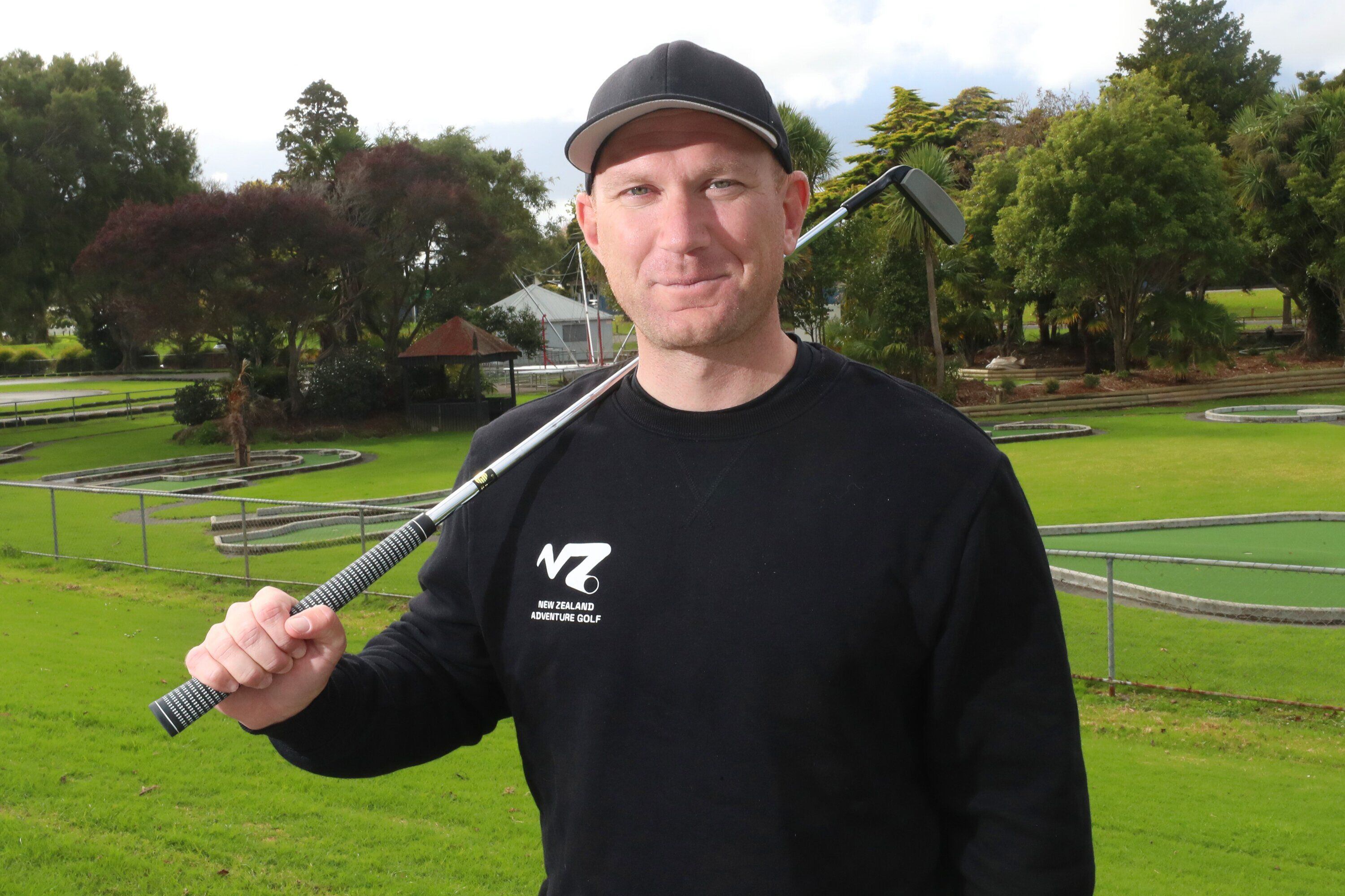 Whanganui-born Matt Ansley on his run to the WMF World Adventure Golf final  - NZ Herald