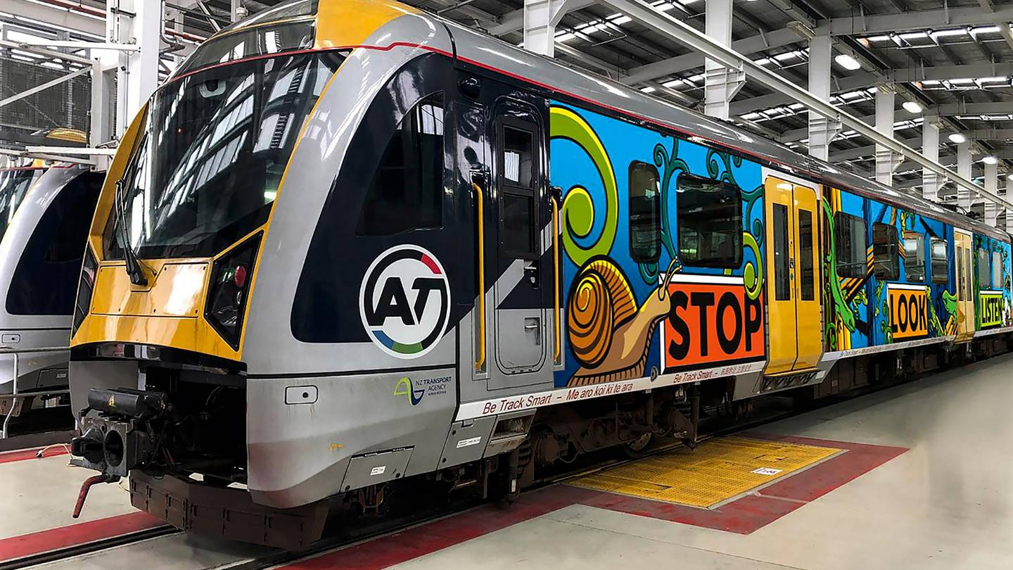 Auckland Transport is warning commuters to expected delays on the southern line after a Papakura train bridge was struck by a vehicle. Photo / Supplied