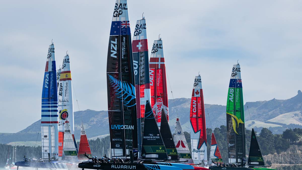 SailGP Christchurch New Zealand team take lead after opening day NZ