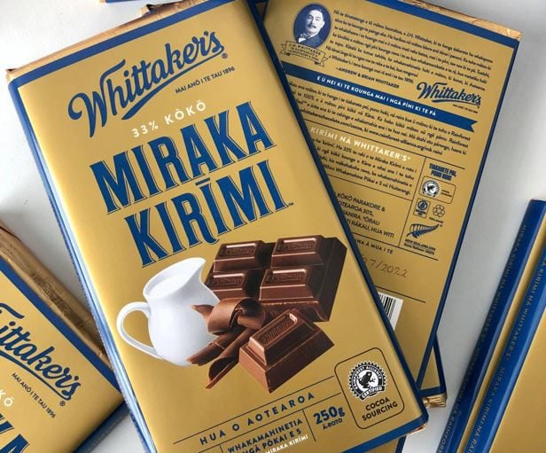 Whittaker's chocolate receives low ranking on Tasting Table survey