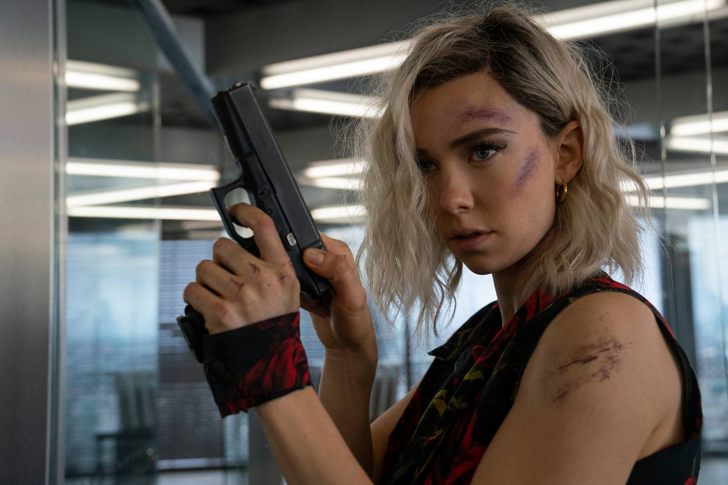 Vanessa Kirby in a scene from Fast & Furious Presents: Hobbs & Shaw. Photo / AP