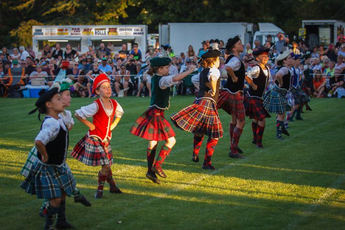 Highland dancers. Photo / Trevor Lowe