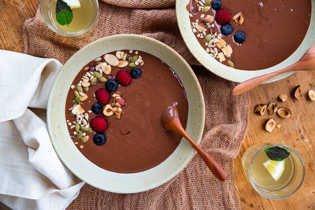 Healthy Chocolate Smoothie Bowls Recipe - NZ Herald
