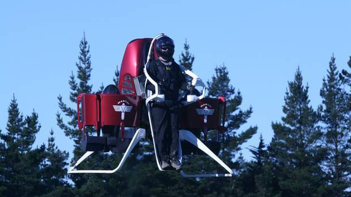 Two Martin Jetpacks for sale, both with a $1 reserve  but there's just  one problem - NZ Herald
