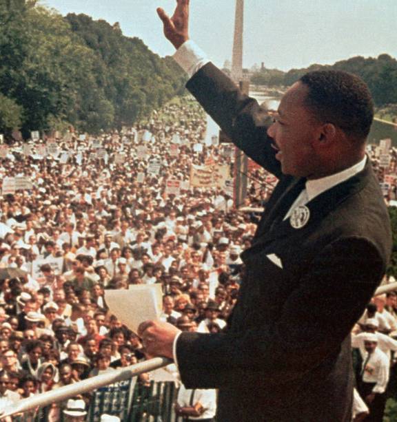 pictures of martin luther king jr i have a dream in color