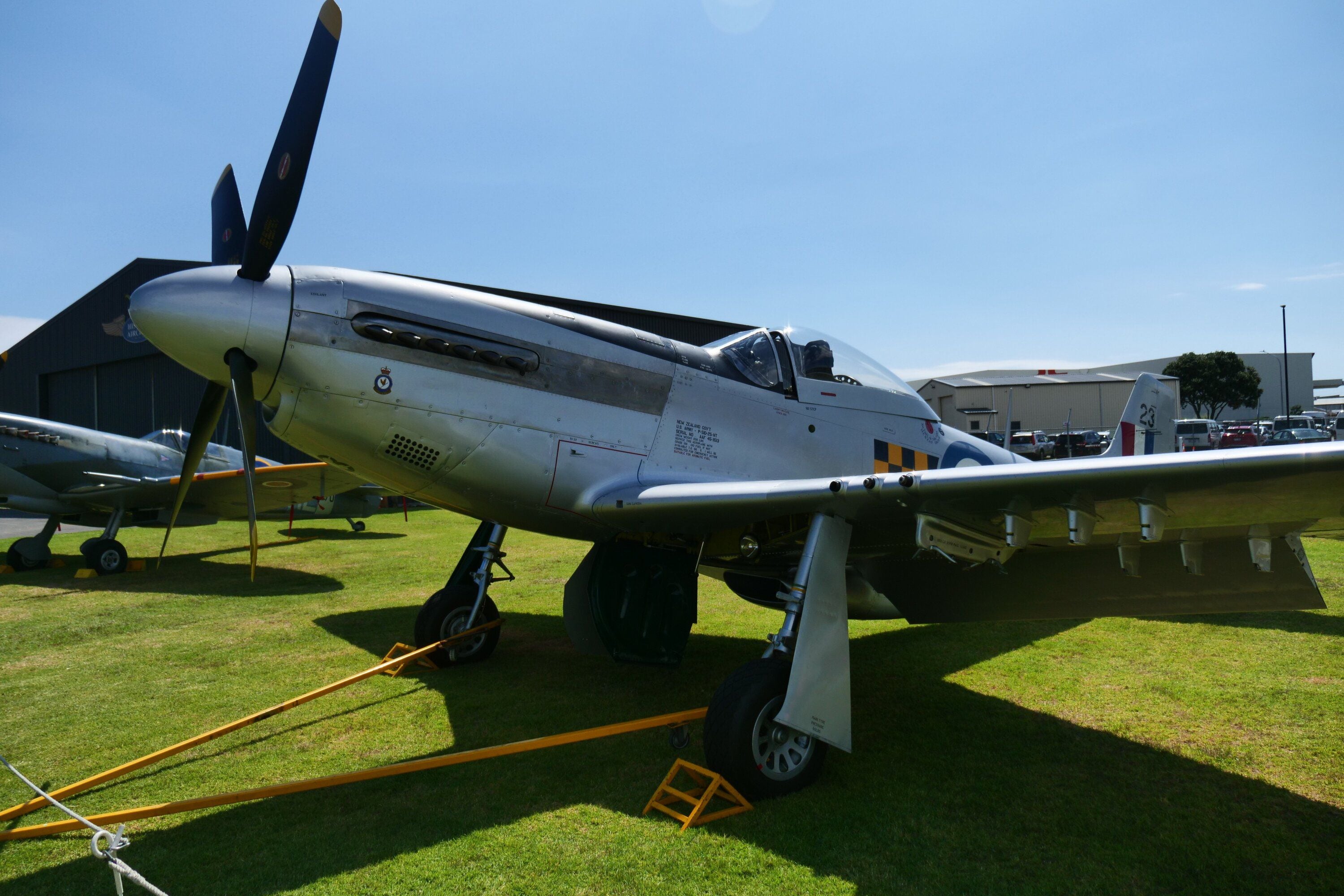 The North American P-51 Mustang.