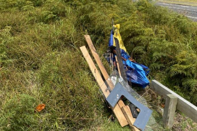 In the past six months, the Tauranga City Council bylaws team received 66 complaints of illegal dumping. Photo / Tauranga City Council