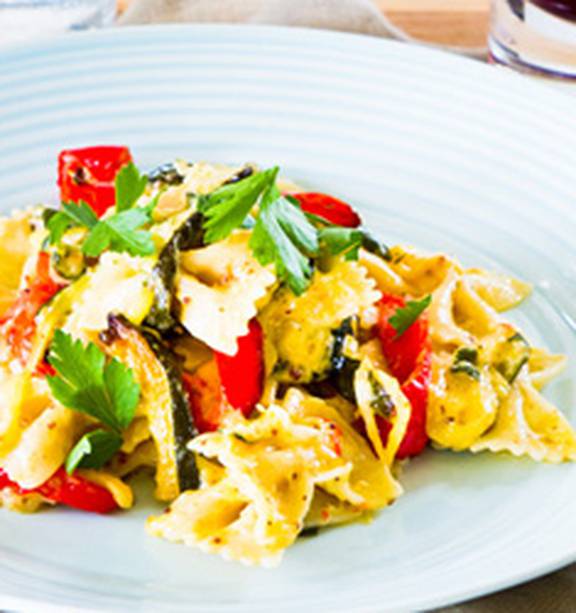 Roasted vegetable pasta - Eat Well Recipe - NZ Herald