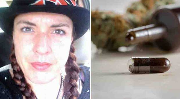 Shona Leigh (pictured) claims she cured her stage two cervical cancer with only the use of cannabis. Photo / Facebook / 123rf