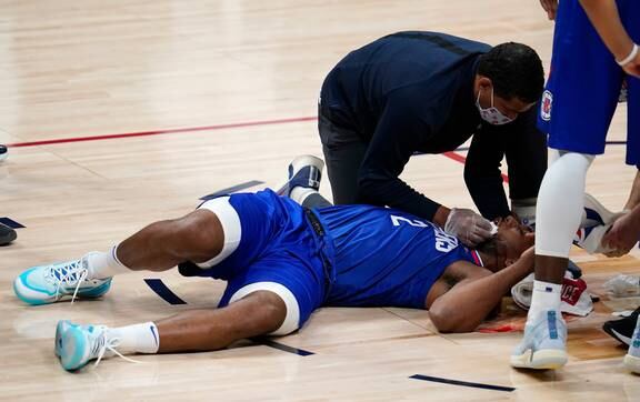 Report: Kawhi Leonard to miss Clippers game vs. Warriors with sprained ankle