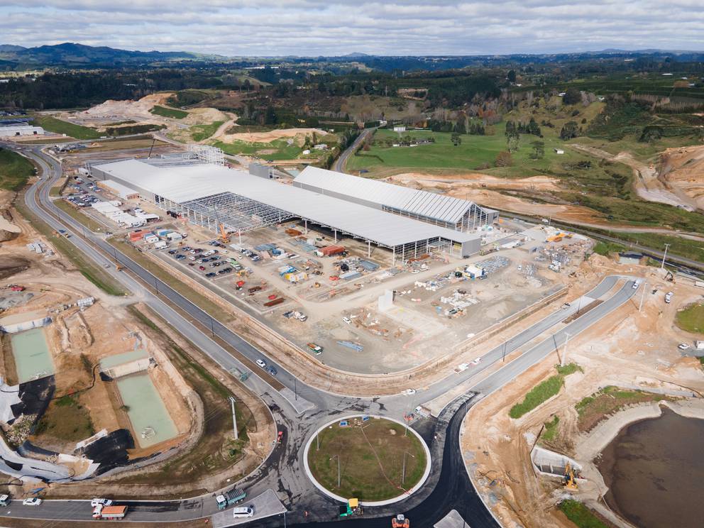 Gib shortage New 400m Winstone Wallboards’ Tauranga plant first