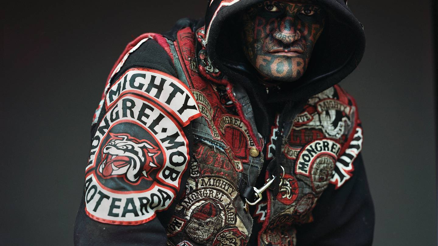 Mongrel Mob framed - in a new exhibition - NZ Herald