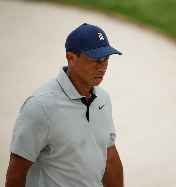 Masters 2023: Tiger Woods fighting for the cut as second round suspended